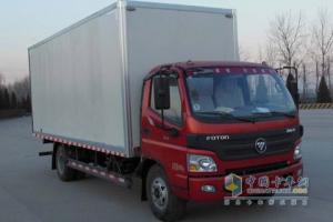 福田歐馬可3系標載版4500軸距 156馬力 4×2廂式輕卡（B