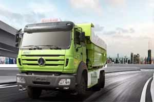 北奔重汽新型智能渣土車合肥斬獲85臺(tái)訂單