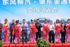 柳汽向鑾通物流交付100臺(tái)轎運(yùn)車