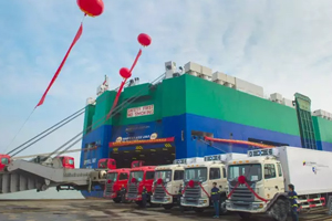 JAC出口委內瑞拉100臺運水車