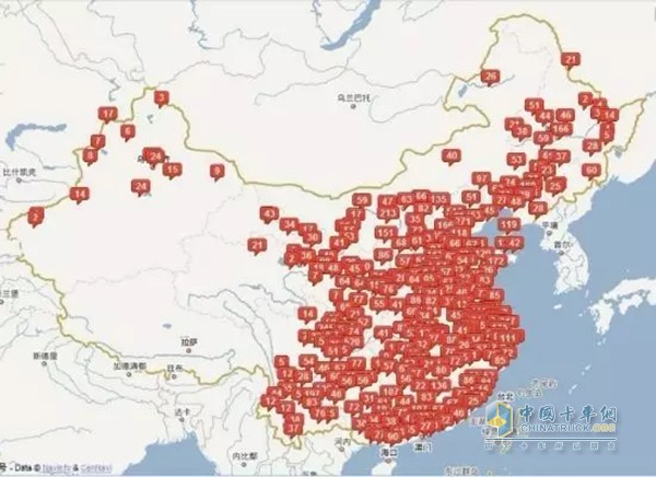 全國(guó)公路收費(fèi)站分布圖