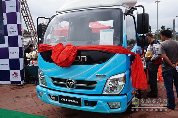 福田奧鈴純電動(dòng)物流車