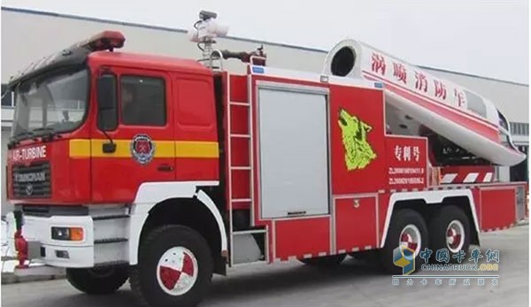 能夠有效的利用渦噴消防車巨大的動(dòng)能