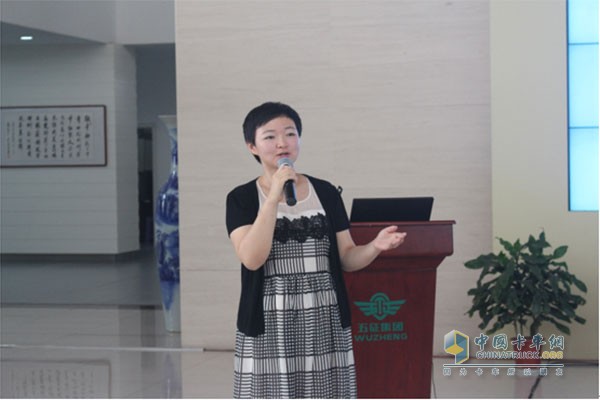 五征集團總經(jīng)理助理、汽車事業(yè)部總經(jīng)理姜文娟女士