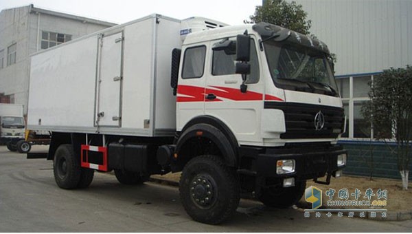 中國(guó)重汽T5G冷藏車