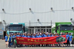 浙江渣土運輸行業(yè)領袖用戶到中國重汽濟南商用車參觀考察