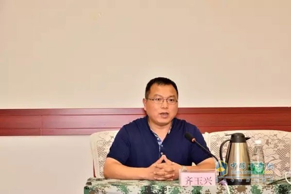 北奔重汽總經(jīng)理助理、營(yíng)銷(xiāo)公司總經(jīng)理齊玉興