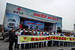 乘龍H7大篷車走進山東 收獲訂單33臺