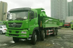 首批18臺新斯太爾D7B 8x4環(huán)保渣土車杭州交車