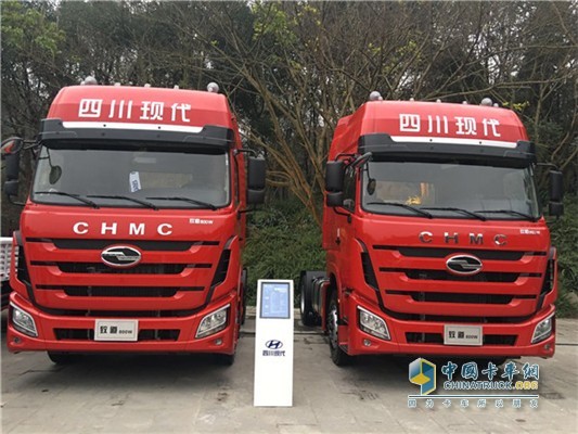 年會(huì)現(xiàn)場(chǎng)展出的致道800W牽引車