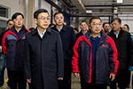 上官吉慶走訪慰問(wèn)陜汽干部員工