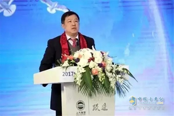 上汽商用車業(yè)務(wù)的藍青松