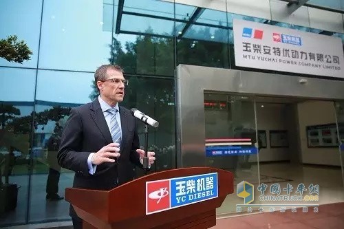 MTU母公司羅爾斯-羅伊斯動(dòng)力系統(tǒng)有限公司總裁Andreas Schell