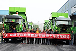 北奔新型智能渣土車合肥斬獲60臺(tái)訂單