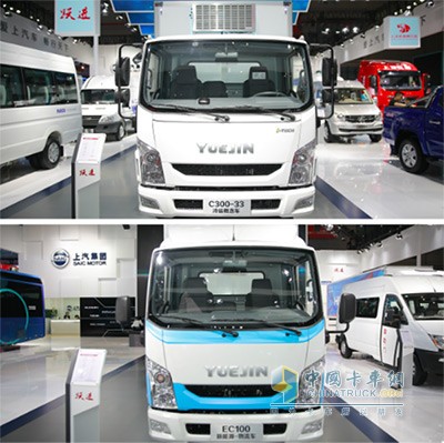 躍進C300-33三溫冷鏈車、躍進EC100-33新能源車