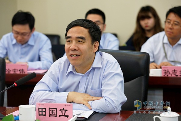 中國銀行黨委書記、董事長田國立先生講話