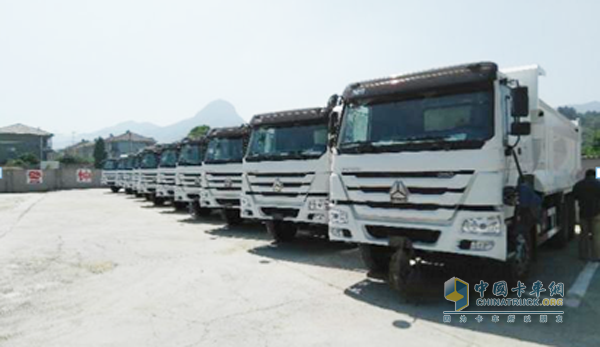 豪沃智能渣土車(chē)