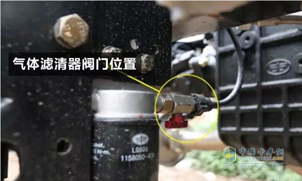 氣體濾清器閥門