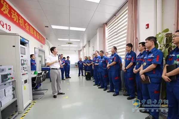 國六發(fā)動機(jī)點(diǎn)火儀式