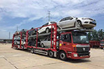 哇！中集華駿＆福田歐曼聯(lián)合出擊中置軸轎運車