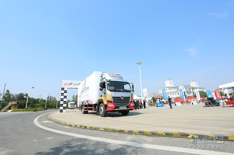 2017中國高效物流卡車公開賽(河南站）歐馬可表現(xiàn)亮眼