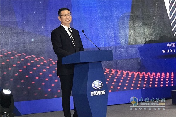 一汽解放公司總經(jīng)理、黨委書記胡漢杰