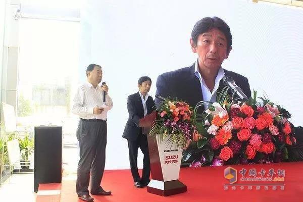 五十鈴常務執(zhí)行役員兼慶鈴股份公司總經理 前垣圭一郎