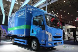 上汽躍進全新冷藏車亮相
