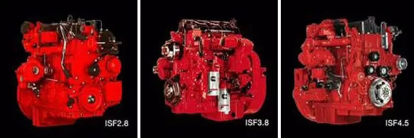福田歐馬可搭載康明斯2.8L、3.8L、4.5L發(fā)動機(jī)