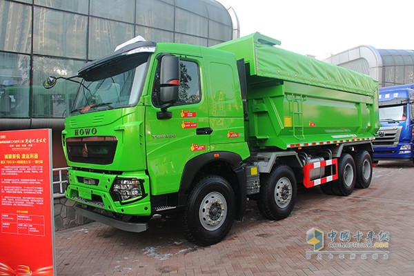 豪沃T6G 8×4 智能渣土車(chē)智行版