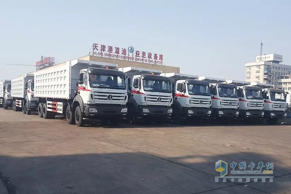 北奔重卡自卸車(chē)