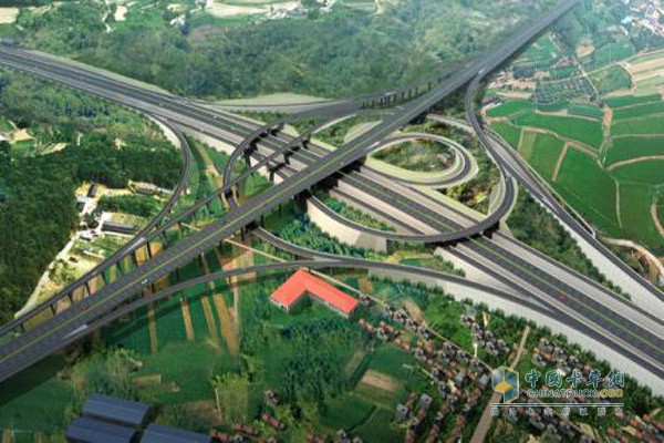 武陽高速公路效果圖