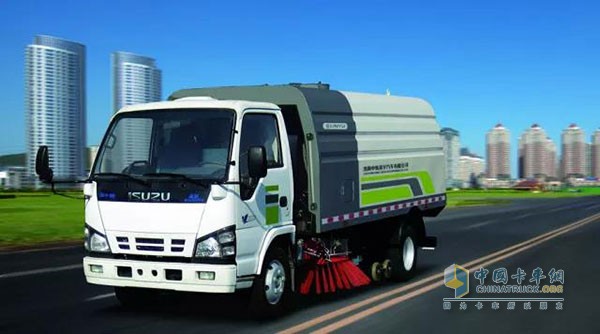 中集凌宇新品環(huán)衛(wèi)車(chē)