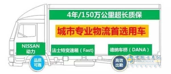 東風(fēng)凱普特K6-ZD30提供4年/150萬(wàn)公里超長(zhǎng)質(zhì)保服務(wù)
