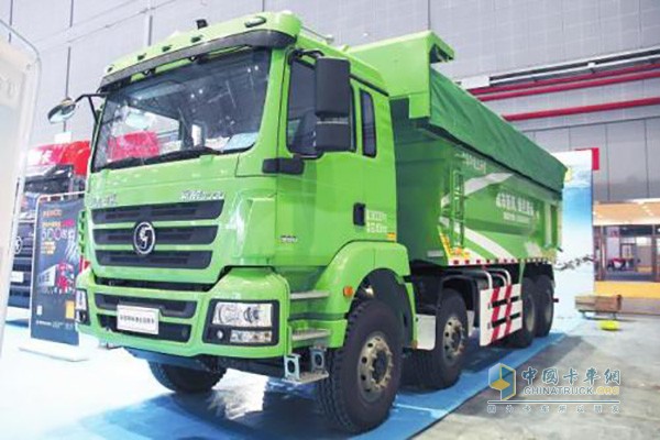 陜汽德龍渣土車