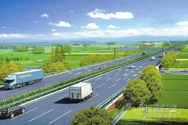 成樂高速擴容建設(shè)工程眉山至樂山段效果圖