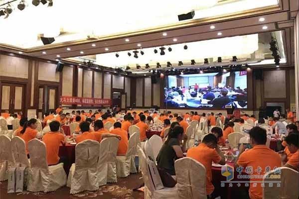 乘龍江西菱馬舉辦乘龍汽車品鑒會(huì)