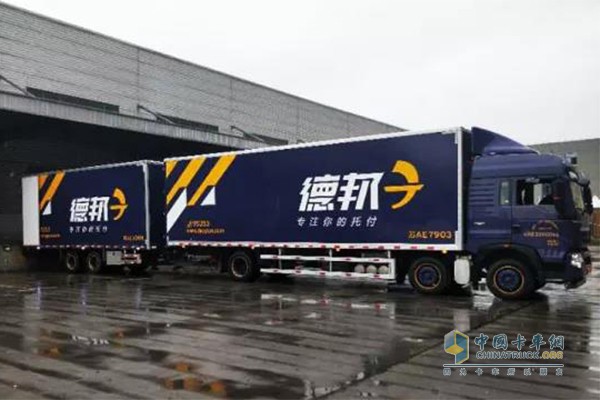 重汽中置軸掛車(chē)列車(chē)很快被德邦物流等認(rèn)可