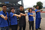 迅速反應(yīng)及時(shí)處理 陜汽服務(wù)伴你前行