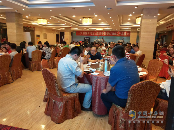 山東日照捷通公司一汽解放青汽暨錫柴4/6DLD產品推介會