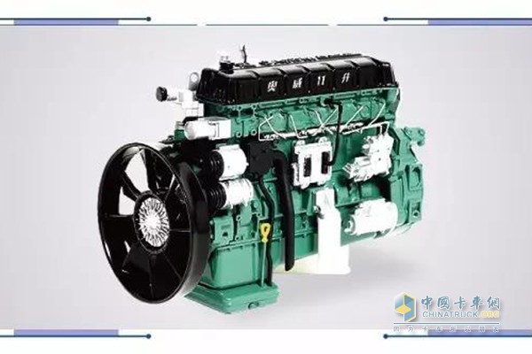 解放新J6南方版搭載了錫柴CA6DM3重型11L柴油機
