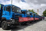 新訂單！37輛東風(fēng)天龍KC環(huán)保渣土車(chē)落戶(hù)青島！