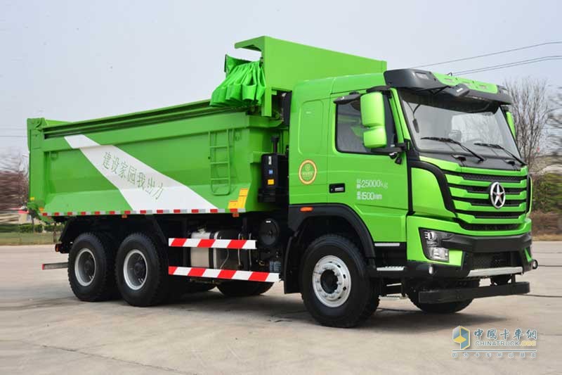 大運(yùn)重卡 N8V系列 6×4 336/350馬力 智能渣土車(chē)