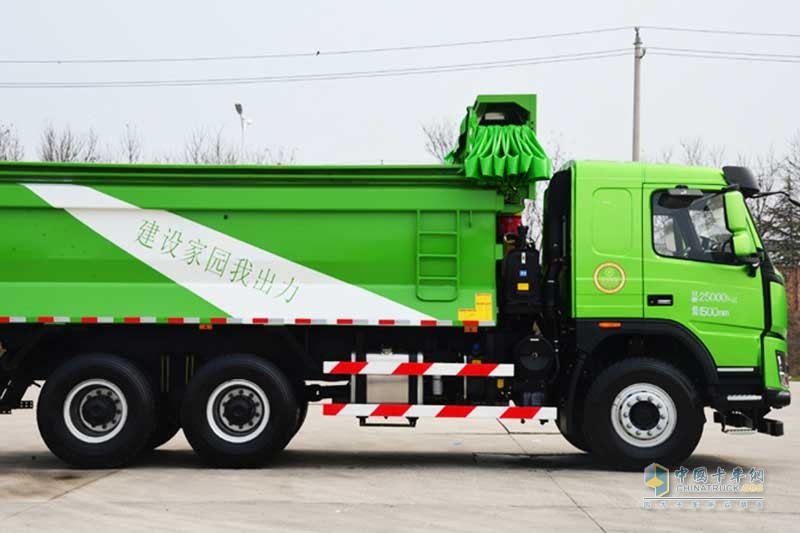 大運(yùn)重卡 N8V系列 6×4 336/350馬力 智能渣土車(chē)