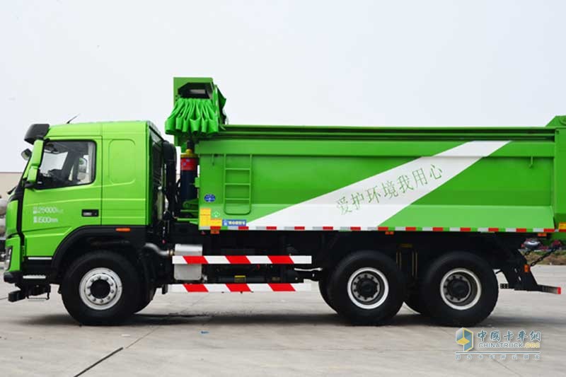 大運(yùn)重卡 N8V系列 6×4 336/350馬力 智能渣土車(chē)