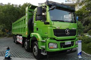 陜汽重卡 德龍新M3000 8X4 8米純電動(dòng)自卸車(chē)