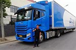 當(dāng)格爾發(fā)卡車噴上中通藍(lán) 會(huì)產(chǎn)生怎樣的效果？