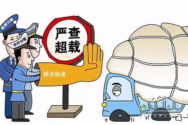 超載或被責令停止營業(yè)性運輸，停業(yè)整頓、吊銷證件以及2萬元以上罰款