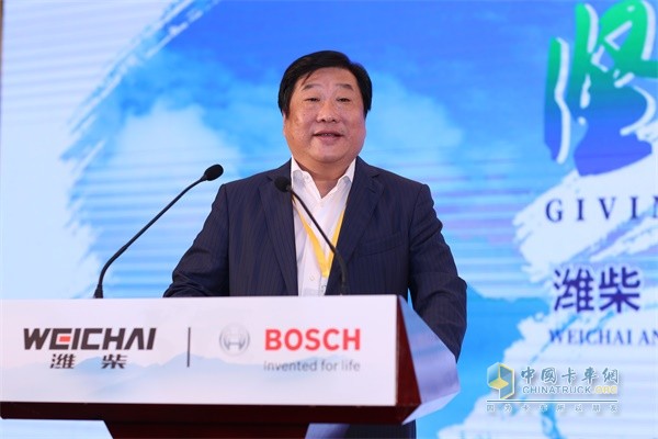 濰柴集團(tuán)董事長、濰柴動(dòng)力董事長、首席執(zhí)行官譚旭光