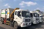 保衛(wèi)藍(lán)天白云，徐工吊裝式垃圾車助力中部城市建設(shè)